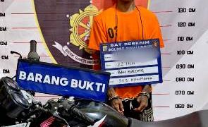 Tersangka  dan barang bukti