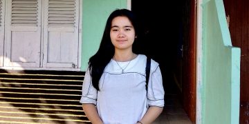 Saat akan berangkat kuliah dari tempat kos