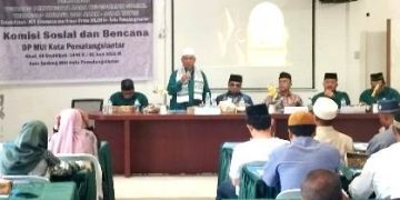 Kerua MUI Pematangsiantar pada Sosliasasi Bencana dan Empati Sosial