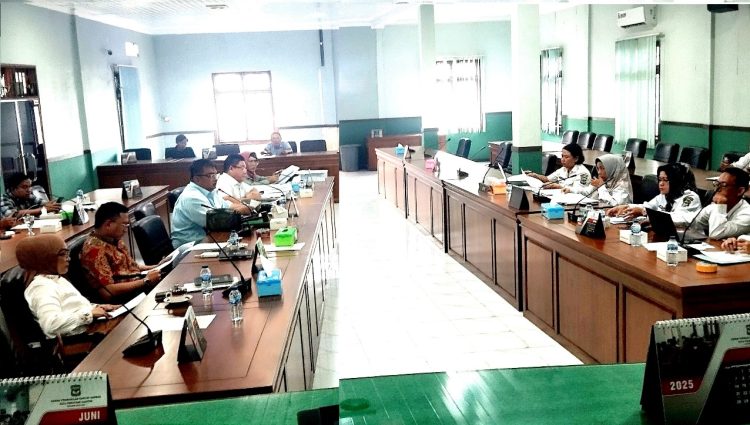 Rapat kerja Komisi i dengan Dinas kesehatan