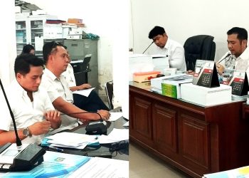 Kepala Badan BPKPD Pemko Siantar  dan Ketua Komisi I DPRD Siantar