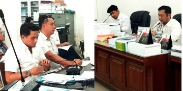 Kepala Badan BPKPD Pemko Siantar  dan Ketua Komisi I DPRD Siantar