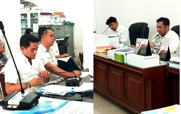 Kepala Badan BPKPD Pemko Siantar  dan Ketua Komisi I DPRD Siantar