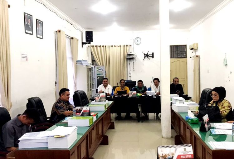 RDP di ruang Komisi I DPRD Siantar