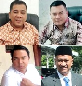 Hendra Pardede, Andika Prayogi Sinaga, Imanoel Lingga dan Ilhamsyah Sinaga