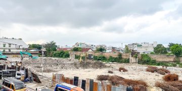 Lokasi eks Gedung IV Pasar Horas