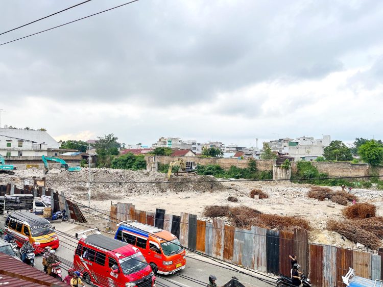 Lokasi eks Gedung IV Pasar Horas