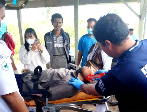 Pelaku bunuh diri menjalani pemeriksaan