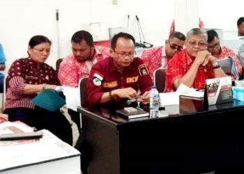 Pihak Pemko Siantar yang turut membahas Ranperda