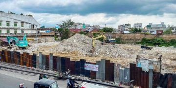 Lokasi eks Gedung IV Pasar Horas