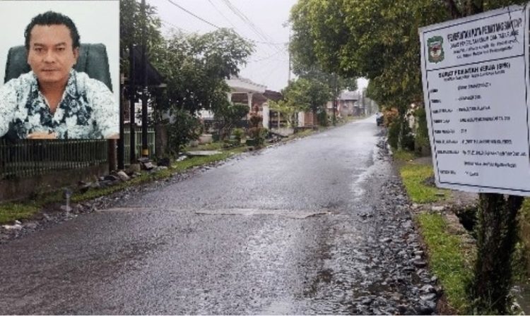 Proyek di Jalan Nias dan Andika Prayogi Sinaga