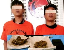 Tersangka dan barang bukti