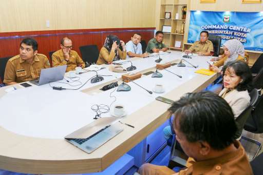 Walikota dan pejabat Pemko Siantar ikuti Rakor