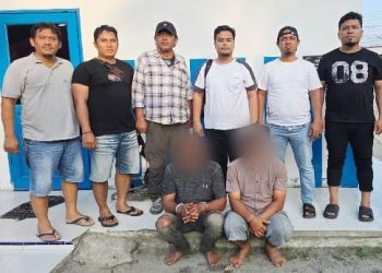 Dua di antara tiga pelaku