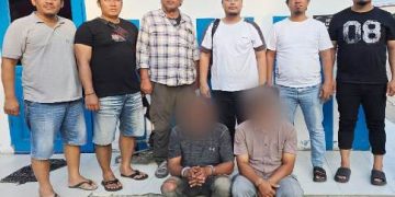 Dua di antara tiga pelaku