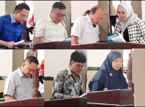 Juru Bicara Fraksi DPRD Siantar