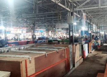 Lapak eks Gedung IV Pasar Horas