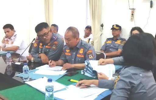 Dinas Perhubungan saat RDP