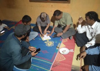 Keluarga korban meneken surat pernyataan