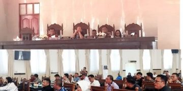 Rapat paripurna DPRD Siantar