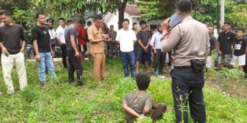 Pria yang disebut ODGJ saat diamankan