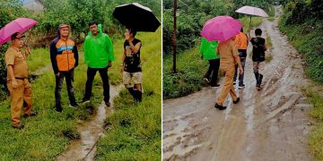 Jalan yang akan diperbaiki