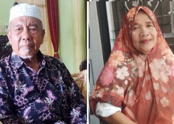 Drs H M Ali Lubis dan Dra Hj Rayani Purba