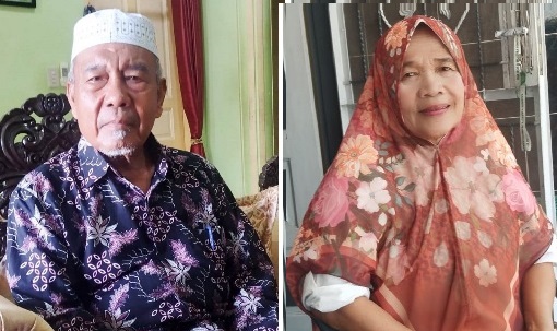 Drs H M Ali Lubis dan Dra Hj Rayani Purba