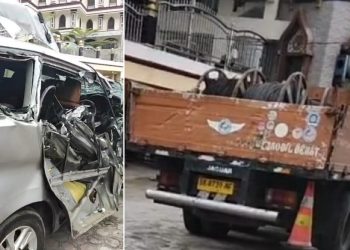 Kenderaan yang tabrakan