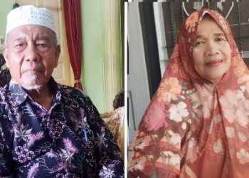 Drs H M Ali Lubis dan Dra Hj Rayani Purba