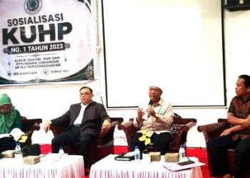 Narasumber sosialisasi KUHP
