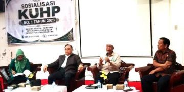 Narasumber sosialisasi KUHP