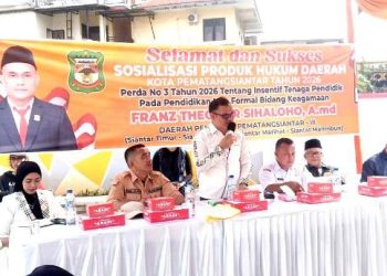 Franz Theodor Sihaloho sampaikan keterangan