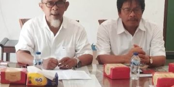 Ketua Panitia dan Sekretaris Panitia Pemilihan Rektor USI