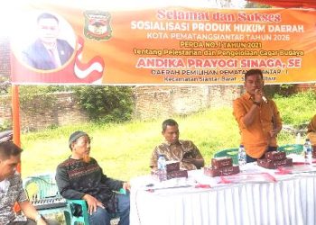 Andika Prayogi Sinaga SE sampaikan tanggapan