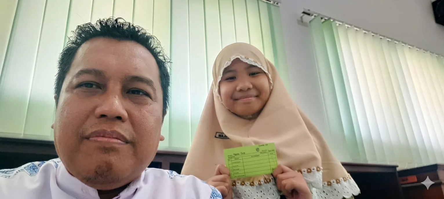 Cucu Prof. Mahfud MD Ikuti Ujian Imtihan Al-Qur’an Bersama Tajdied Center di MI Muhammadiyah 1 Probolinggo
