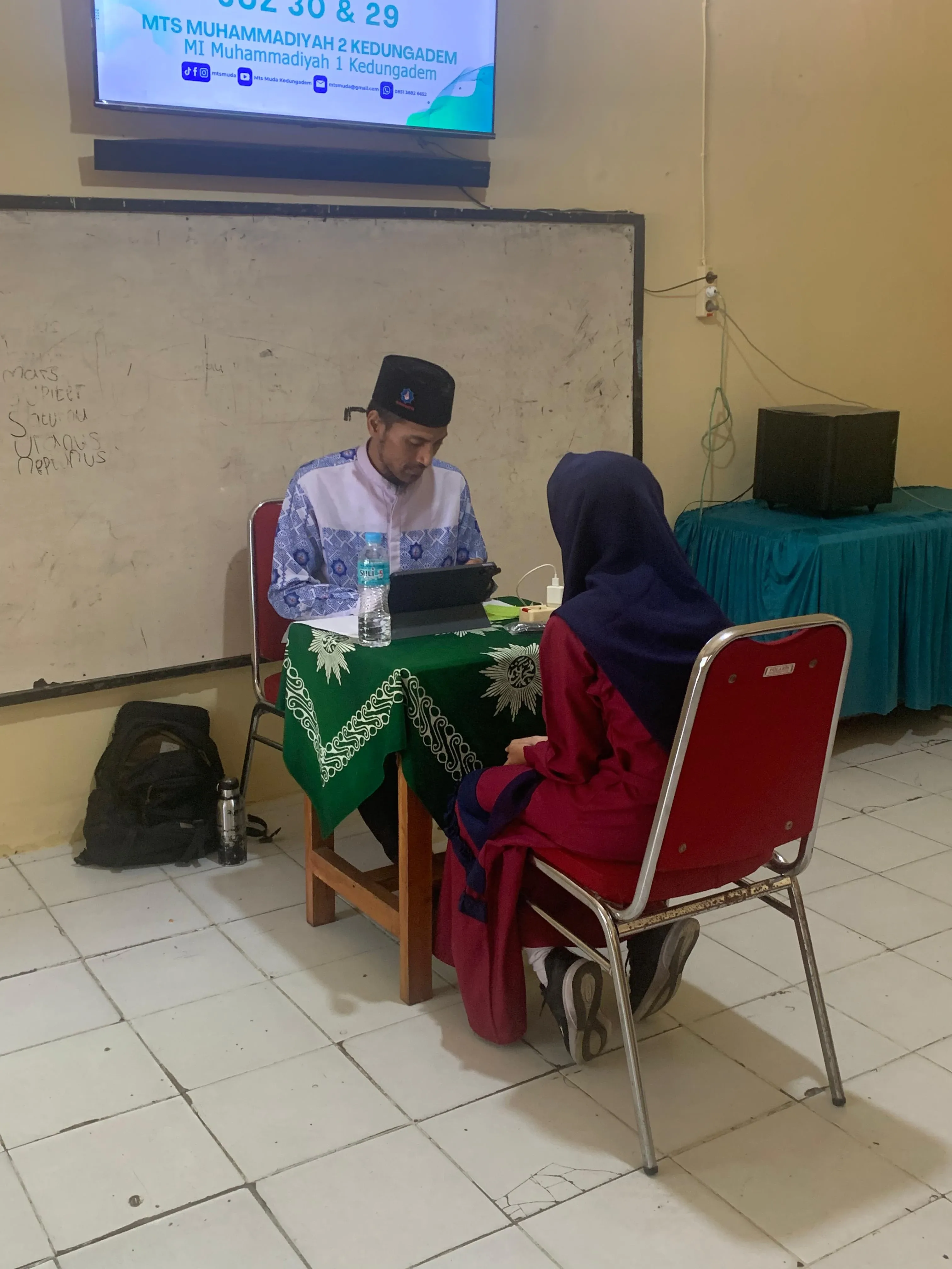 Baru Bermitra dengan Tajdied, Siswa MTs Muhammadiyah 2 Kedungadem Tunjukkan Irama Hijaz yang Memukau