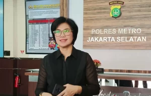 Kepala Seksi Humas Polres Metro Jakarta Selatan AKP Nurma Dewi memberikan keterangan media di Jakarta, Kamis 5 Januari 2023. (Foto: ist)