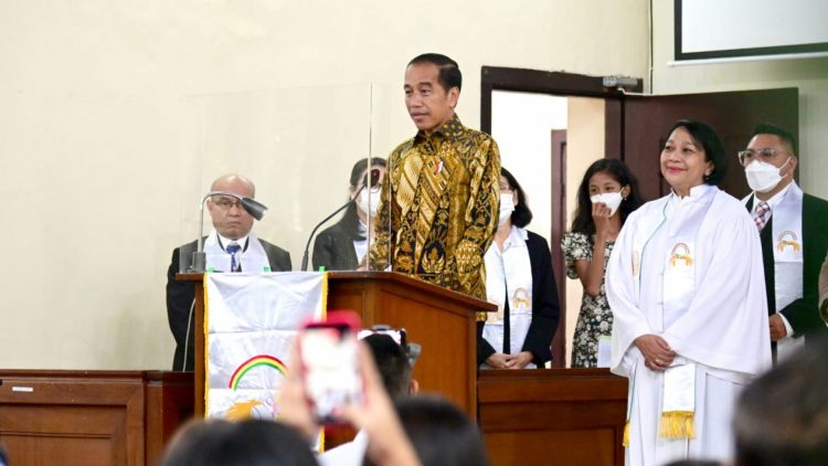 Presiden Jokowi kunjungi Gereja di Kota Bogor  beberapa waktu lalu  (Biro Pers, Media dan Informasi Sekretariat Presiden)