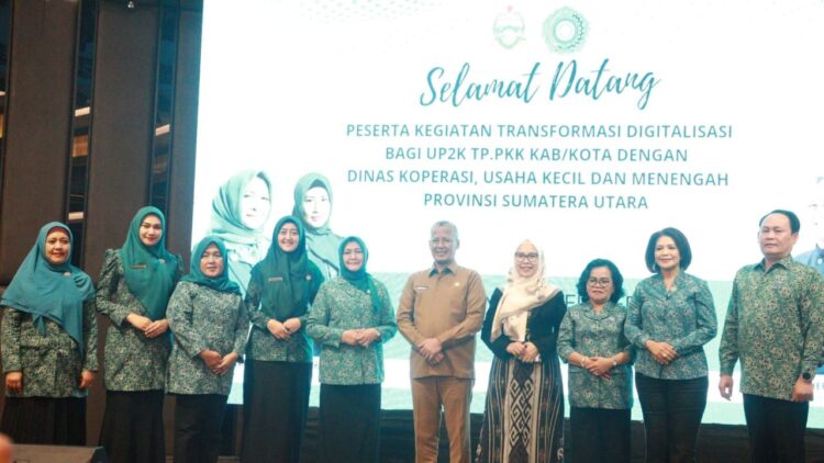 TP PKK Kabupaten Simalungun Hadir dalam Pelatihan Digitalisasi Marketing