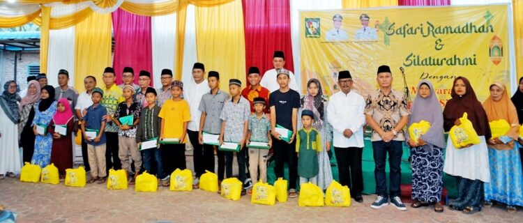 Wakil Bupati Simalungun Bersama Sekda Hadiri Safari Ramadhan dan Silahturahmi dengan Masyarkat Bandar Siantar