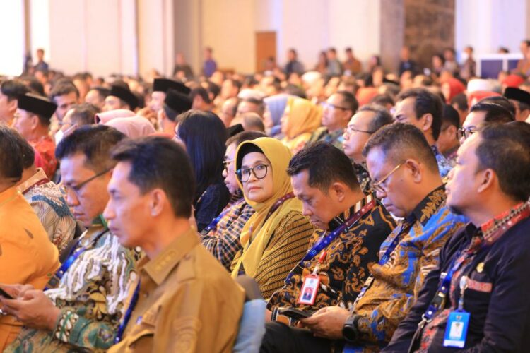 Wali Kota  Sianatar menghadiri Rakornas P2DD tahun 2023, bertempat di di Grand Sahid Jaya, Jalan Jenderal Sudirman Kav 86, Jakarta, Selasa (03/10/2023).