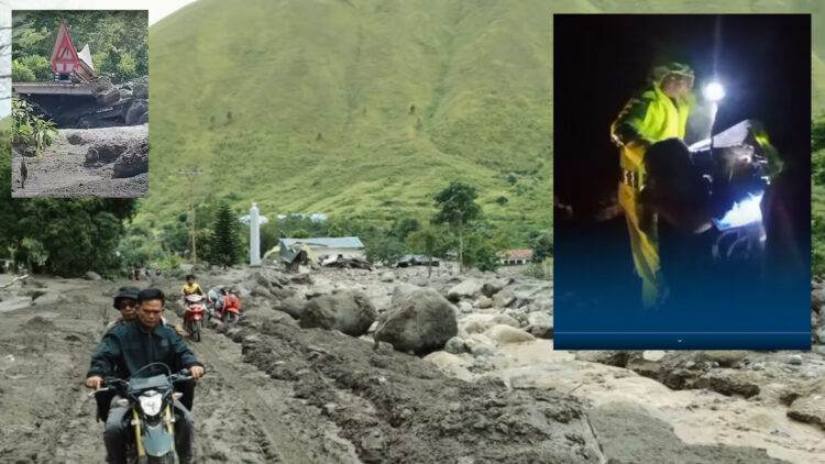 Banjir bandang dan longsor menerjang sejumlah desa di Kabupaten Samosir, Sumatera Utara (Sumut). Akibatnya, warga pun harus dievakuasi dan diungsikan