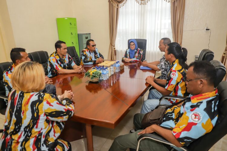Wali Kota terima audiensi pengurus PKN Kota Pematangsiantar di ruang kerja wali kota, Jumat (16/02/2024).