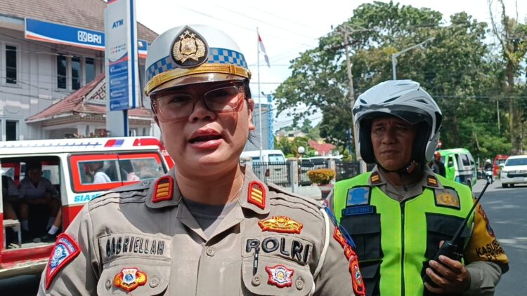 Satlantas Polres Pematangsiantar Tilang Pengendara yang Melanggar Aturan pada Operasi Patuh Toba 2024