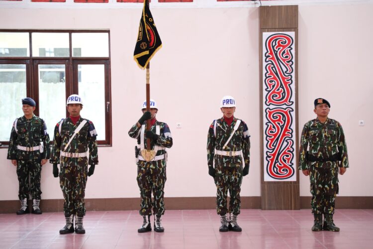Upacara Penyucian Tunggul Pelopor Digelar Sat Brimob Polda Sumut Dalam Rangka HUT ke-65