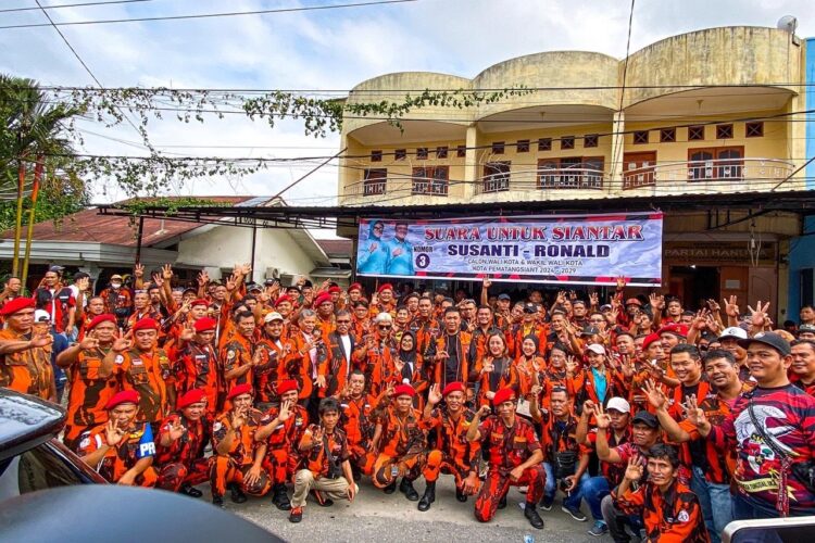 PP Siantar Siap Menangkan Susanti-Ronald di Pilkada Serentak 2024