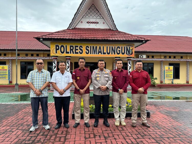 Jalin Sinergitas Dengan APH, Kalapas Kelas IIA Pematangsiantar Kunjungi Polres Simalungun