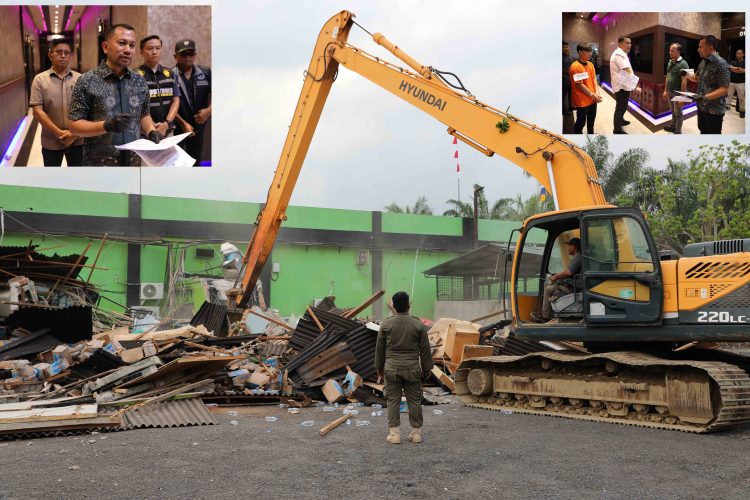 THM CDI Dhancurkan Tim Gabungan pasca digrebek Ditresnakoba Polda Sumut.