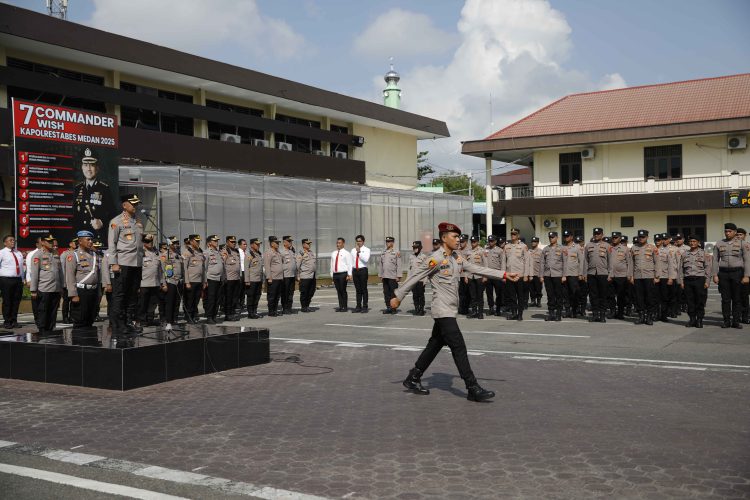 Kapolrestabes Medan Rombak Struktur, 17 Perwira Dimutasi dan Dipromosikan